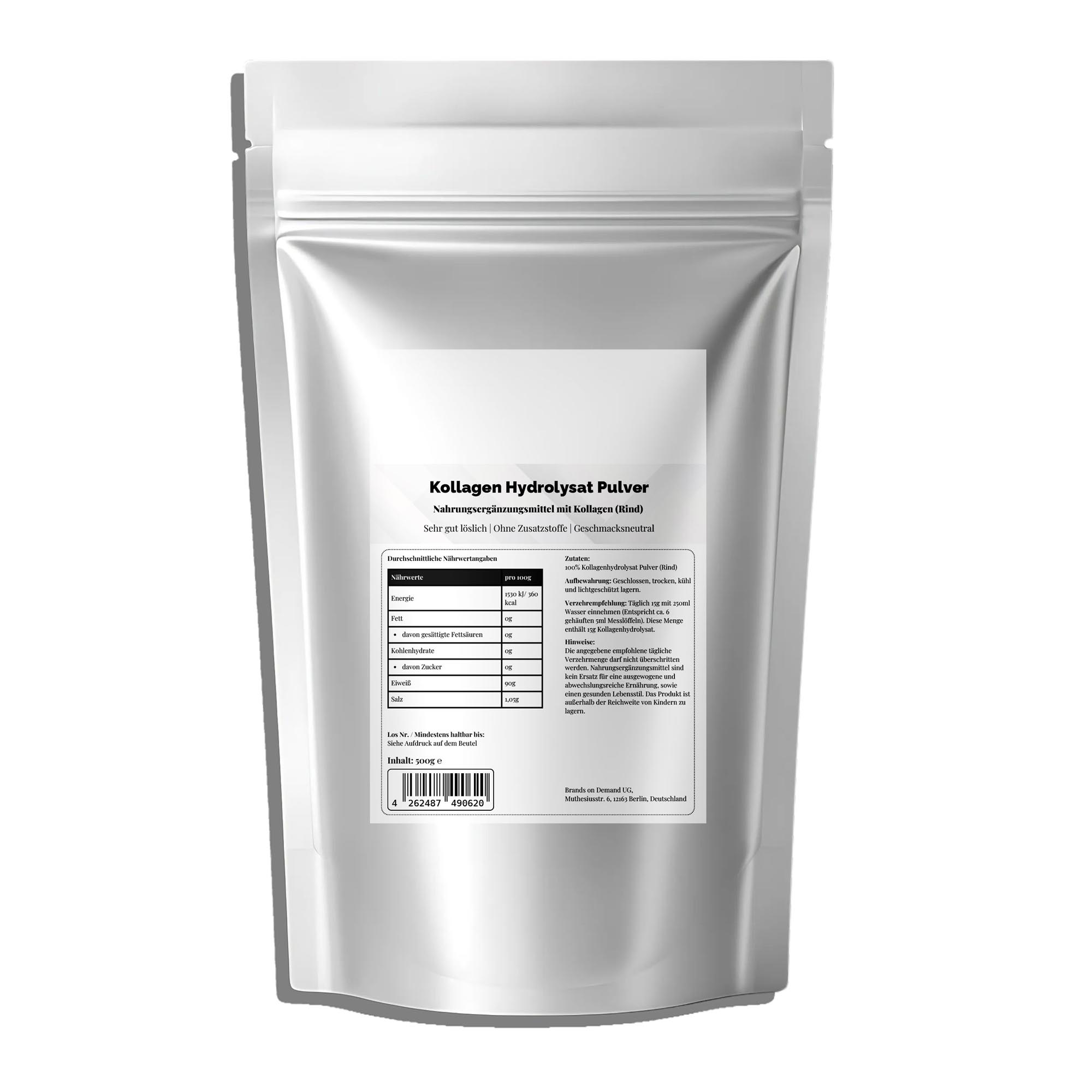 Colágeno Hidrolizado 100% Bovino (500g) - HabanaStrong Wellness