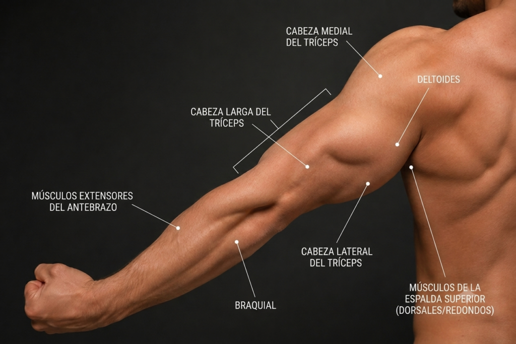 Rutina de entrenamiento de hombro, bíceps y tríceps en 15 días para nivel intermedio 4 Rutina de entrenamiento de hombro, bíceps y tríceps en 15 días para nivel intermedio - 1000145182