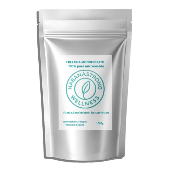 Creatina monohidrato 100% pura micronizada HabanaStrong Wellness
