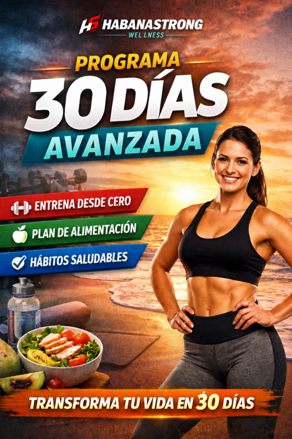 Programa 30 Días Avanzado Fitness